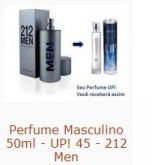 Perfume Masculino 212 Men 50ml