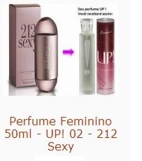 Perfume Feminino 212 Sexy 50ml