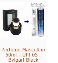 Perfume Masculino Bvlgari Black 50ml